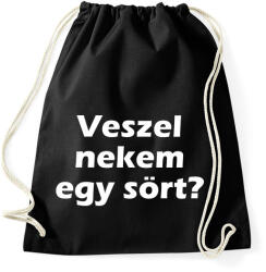 printfashion Kaphatok? - Sportzsák, Tornazsák - Fekete (5174718)