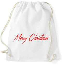 printfashion Merry Christmas - Sportzsák, Tornazsák - Fehér (11127107)