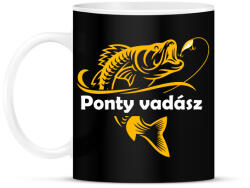 printfashion Pontyász - Bögre - Fekete (2614426)