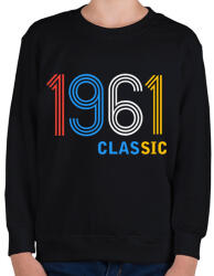 printfashion 1961 - Gyerek pulóver - Fekete (11924883)