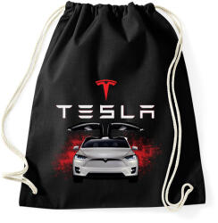 printfashion tesla - Sportzsák, Tornazsák - Fekete (16213248)