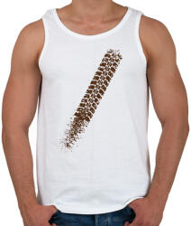 printfashion Biciklinyom - Férfi atléta - Fehér (522660)