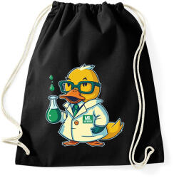 printfashion Tudós gumikacsa - Sportzsák, Tornazsák - Fekete (12896719)