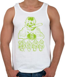 printfashion BOSS a főnök - Férfi atléta - Fehér (4100863)