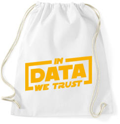 printfashion Az adatban bízunk - Sportzsák, Tornazsák - Fehér (3919618)
