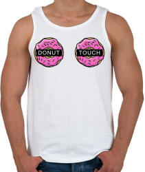 printfashion Donut Touch - Férfi atléta - Fehér (2417544)