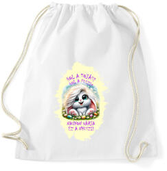 printfashion Locsolkodós póló - Sportzsák, Tornazsák - Fehér (15786173)