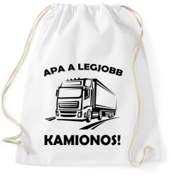 printfashion Kamion - Sportzsák, Tornazsák - Fehér (5032840)