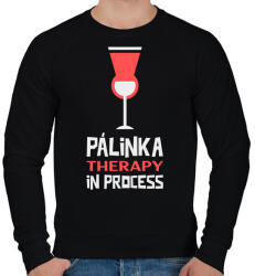 printfashion PALINKA - Férfi pulóver - Fekete (10988613)