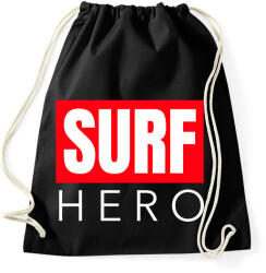printfashion SURF HERO - Sportzsák, Tornazsák - Fekete (11492625)