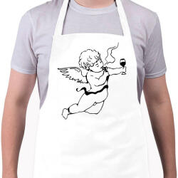 printfashion Real Cupido - Kötény - Fehér (4909427)
