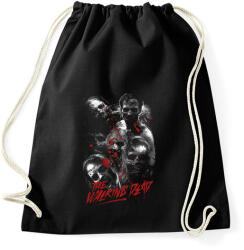 printfashion The walking dead - Sportzsák, Tornazsák - Fekete (121245)