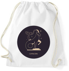 printfashion Capricorn - Bak - Sportzsák, Tornazsák - Fehér (6262356)
