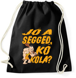 printfashion Jó a segged, kő kóla? - Sportzsák, Tornazsák - Fekete (16513869)