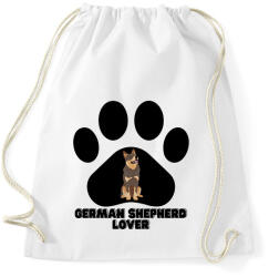 printfashion German Shepherd Lover - Sportzsák, Tornazsák - Fehér (14084223)