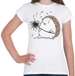 printfashion Süni pitypanggal - Női póló - Fehér (12083081)