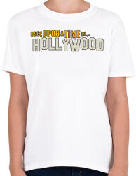 printfashion Volt egyszer egy hollywood - Gyerek póló - Fehér (2528604)