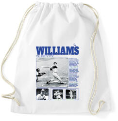 printfashion Ted Williams - baseball - Sportzsák, Tornazsák - Fehér (15816314)