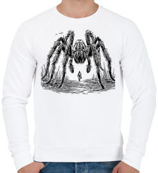 printfashion Pók / Tarantula / Madárpók - Férfi pulóver - Fehér (16685942)