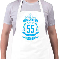 printfashion kamasz-55-cyan - Kötény - Fehér (4902642)