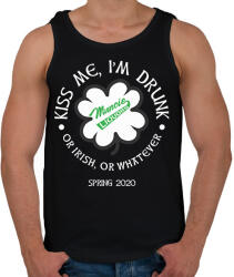 printfashion Muncie Liquors - Férfi atléta - Fekete (2355193)