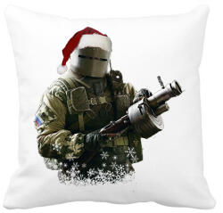 printfashion R6 - Santa 'chanka - Párnahuzat, Díszpárnahuzat - Fehér (5711333)