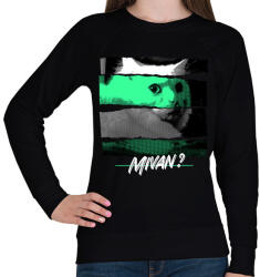 printfashion Mivan? - Női pulóver - Fekete (13151977)
