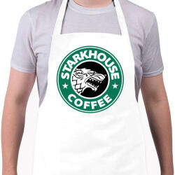 printfashion Starkhouse coffee - Kötény - Fehér (4906021)
