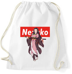 printfashion Nezuko - Sportzsák, Tornazsák - Fehér (5415237)