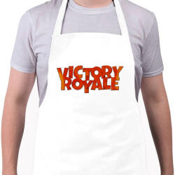 printfashion Victory Royale - Kötény - Fehér (4903515)