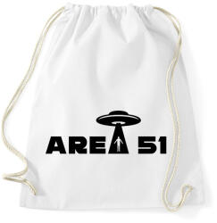 printfashion Area 51 - Sportzsák, Tornazsák - Fehér (1642836)