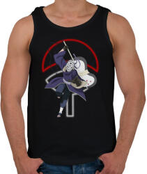 printfashion Uchiha Obito - Férfi atléta - Fekete (5506709)