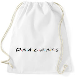 printfashion Dracarys friends - Sportzsák, Tornazsák - Fehér (1503090)