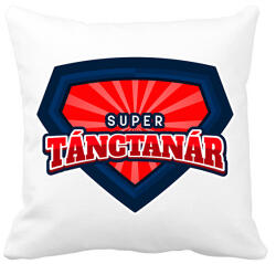printfashion SUPER TÁNCTANÁR 2 - Párnahuzat, Díszpárnahuzat - Fehér (11466901)