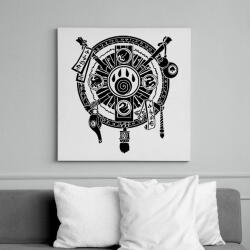 printfashion World of Warcraft - Monk Címer - Vászonkép - Fehér (6623939)