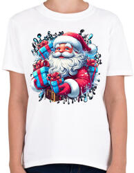 printfashion Mikulás - Gyerek póló - Fehér (14953263)