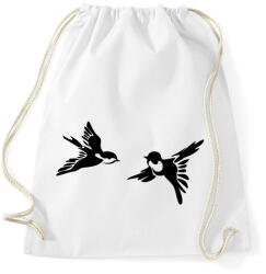 printfashion Fecske - Sportzsák, Tornazsák - Fehér (3785461)