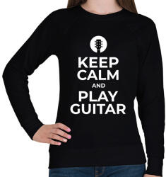printfashion GITÁROZZ - Női pulóver - Fekete (10450477)