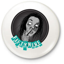 printfashion FiftyNine zombi - Kitűző, hűtőmágnes - Fehér (3075541)