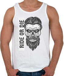 printfashion Ride or Die - Férfi atléta - Fehér (11362906)