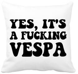 printfashion Vespa - Párnahuzat, Díszpárnahuzat - Fehér (12570462)