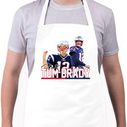 printfashion Tom Brady - Kötény - Fehér (16406108)