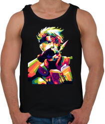 printfashion Kakashi - Férfi atléta - Fekete (5092736)