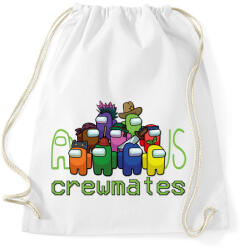printfashion Among us Crewmates - Sportzsák, Tornazsák - Fehér (4522209)
