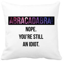 printfashion Abracadabra! - Párnahuzat, Díszpárnahuzat - Fehér (546029)