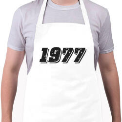 printfashion 1977 - Kötény - Fehér (6178880)