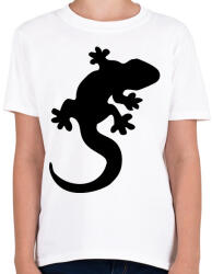 printfashion Gekkó sziluett - Gyerek póló - Fehér (12221403)