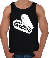 printfashion Halloween koporsó - Férfi atléta - Fekete (1852600)