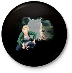 printfashion Tsunade - Kitűző, hűtőmágnes - Fekete (14253528)