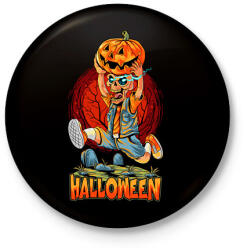 printfashion Halloween - Kitűző, hűtőmágnes - Fekete (13806978)